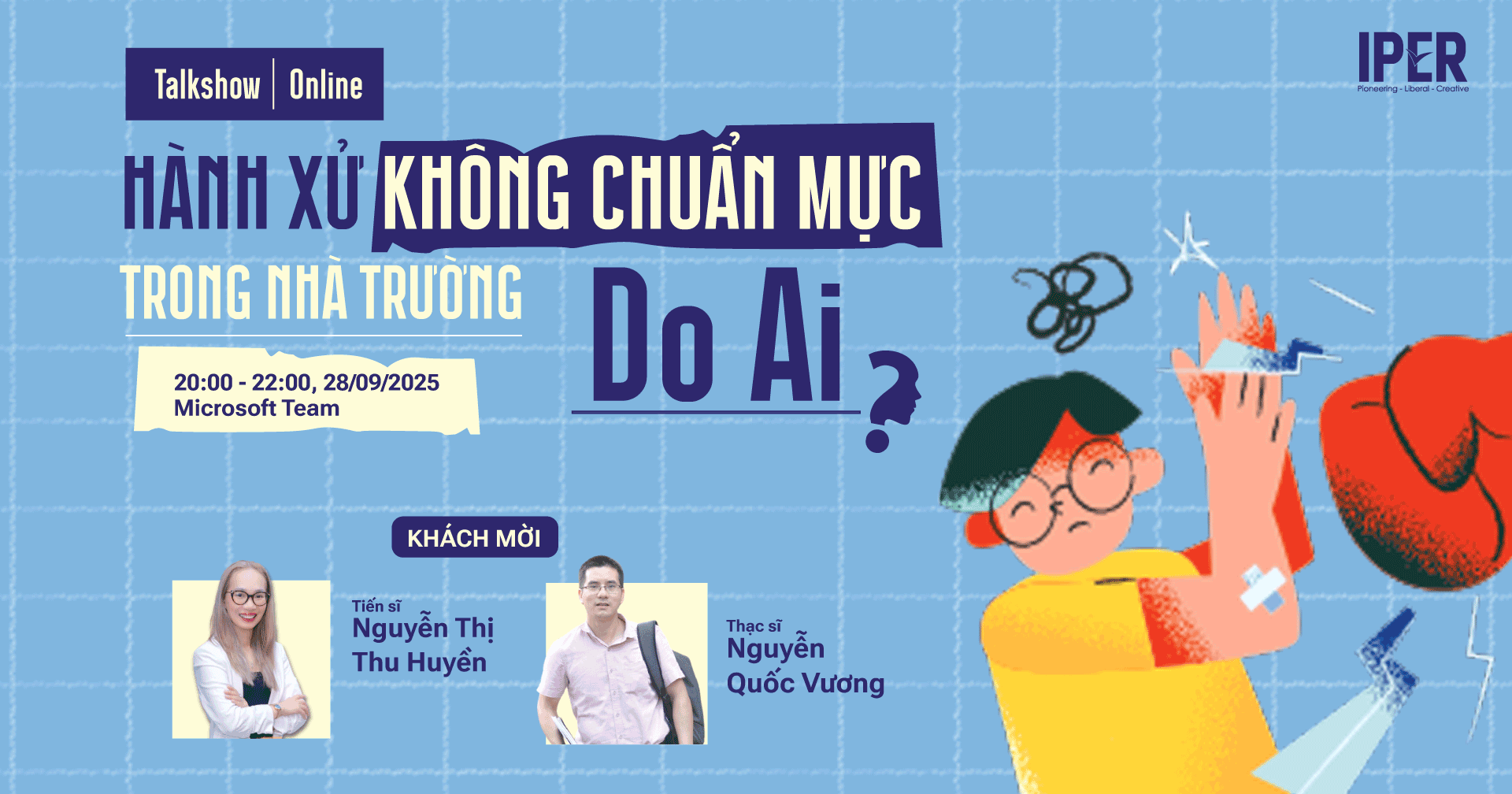 talkshow-hanh-vi-khong-chuan-muc-trong-nha-truong