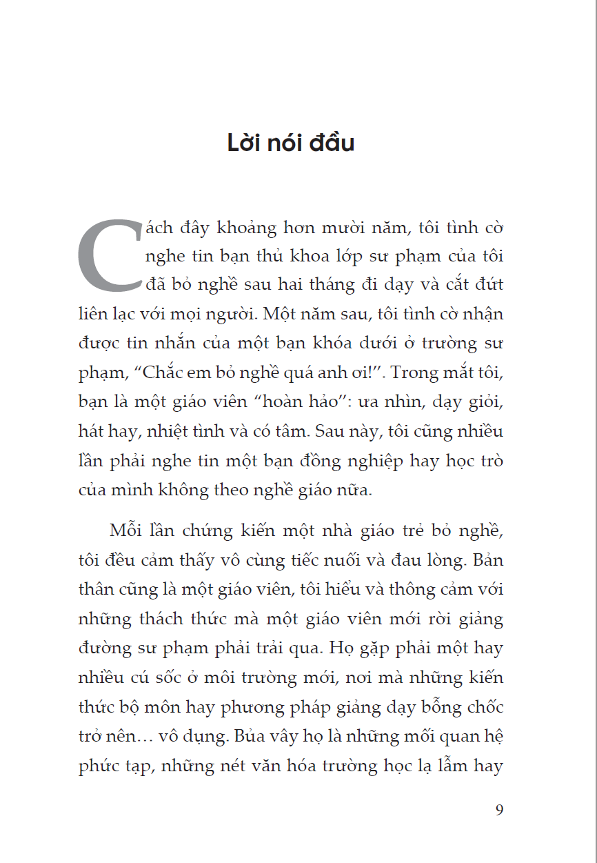 loi noi dau sach nha giao tre va nhung cau chuyen nghe