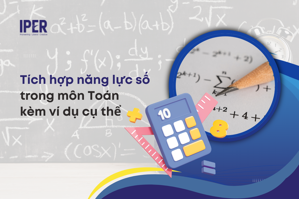 Tích hợp năng lực số trong môn Toán