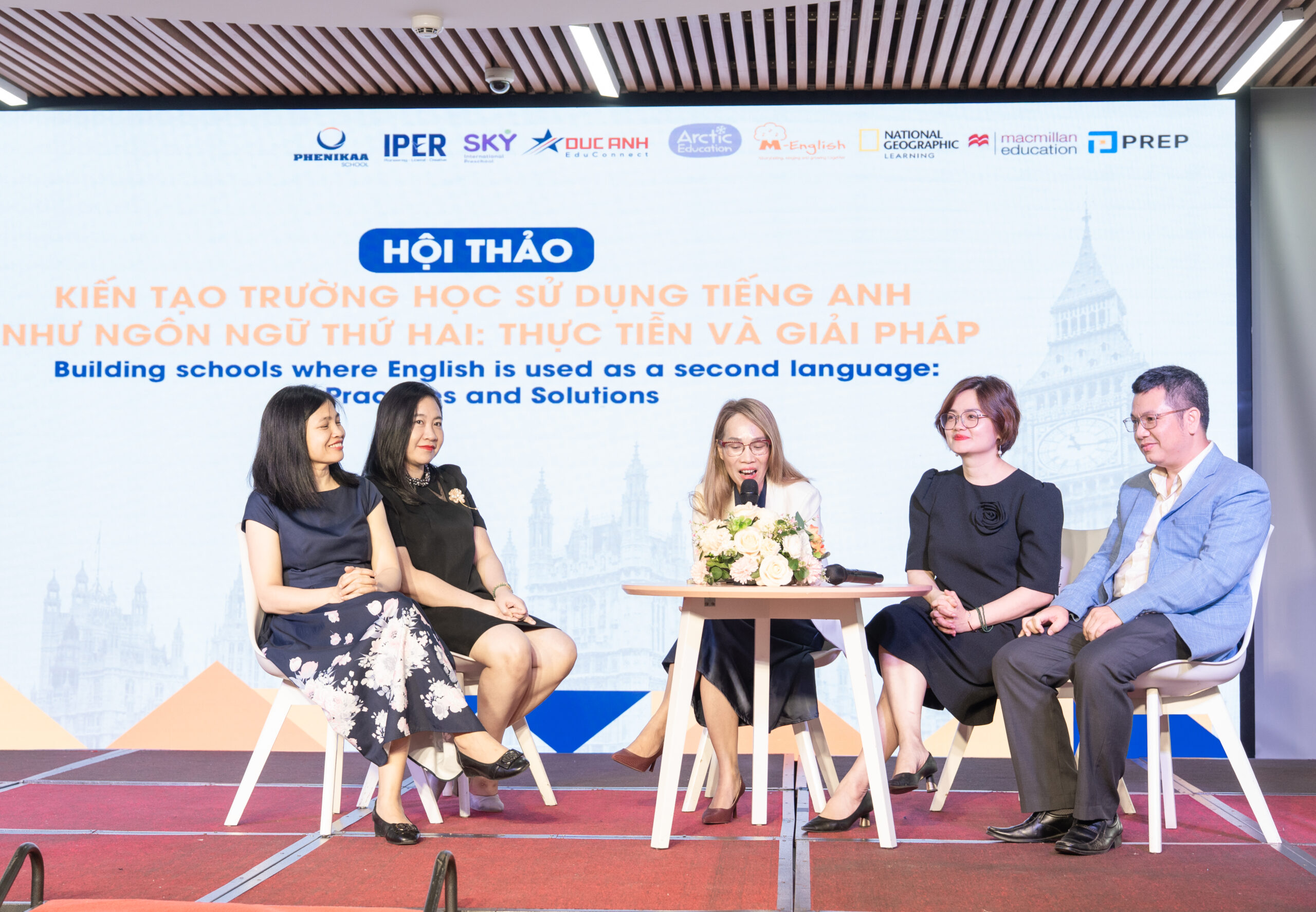 Những vấn đề “khó nhưng thật” được mang ra bàn luận tại Hội thảo “Kiến tạo trường học sử dụng tiếng Anh như ngôn ngữ thứ hai”